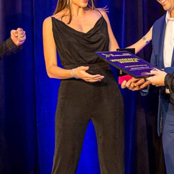 Revolve - MISHA Moira Pantsuit in Black - Picture 4 of 4